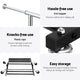 Artiss Clothes Rack Double Rod Airer Rail Coat Stand Adjustable Hanger – view 6