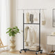 Artiss Clothes Rack Double Rod Airer Rail Coat Stand Adjustable Hanger – view 7
