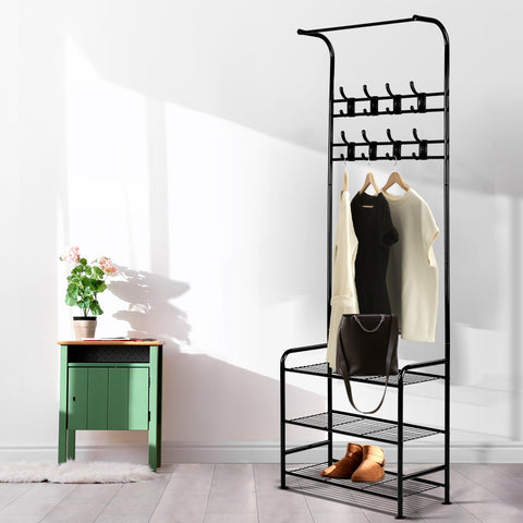 Artiss Clothes Rack Airer Coat Stand 179cm Hanger Rail Closet - Auzzistore