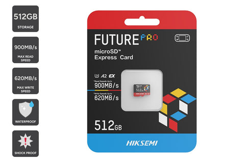 HIKSEMI Express Micro SDXC Card (512GB) - Auzzistore