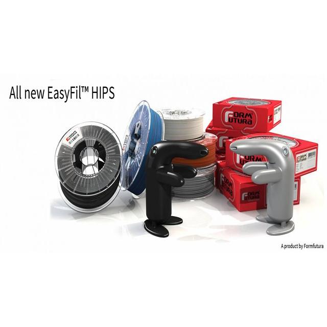 HIPS Filament EasyFil HIPS 2.85mm Red 750 gram 3D Printer Filament | Auzzi Store
