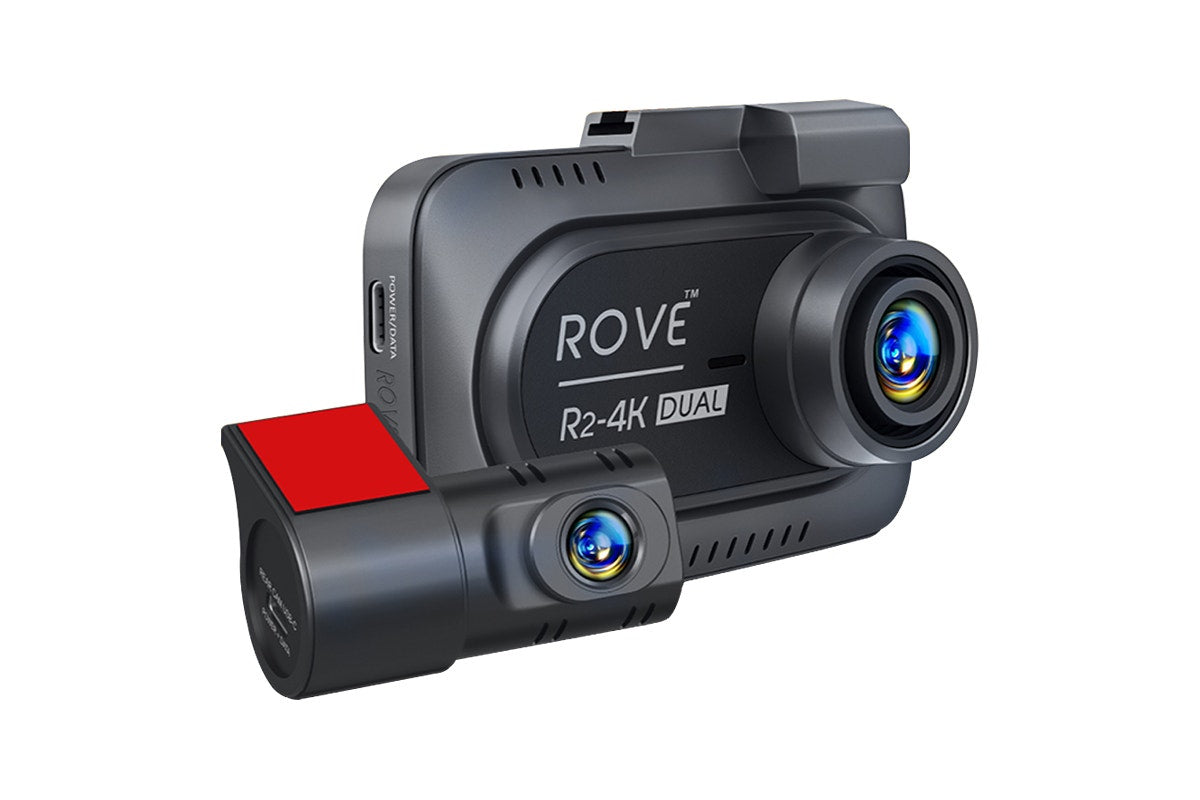 Rove R2-4K Dual Dash Cam with GPS (Front & Rear)
