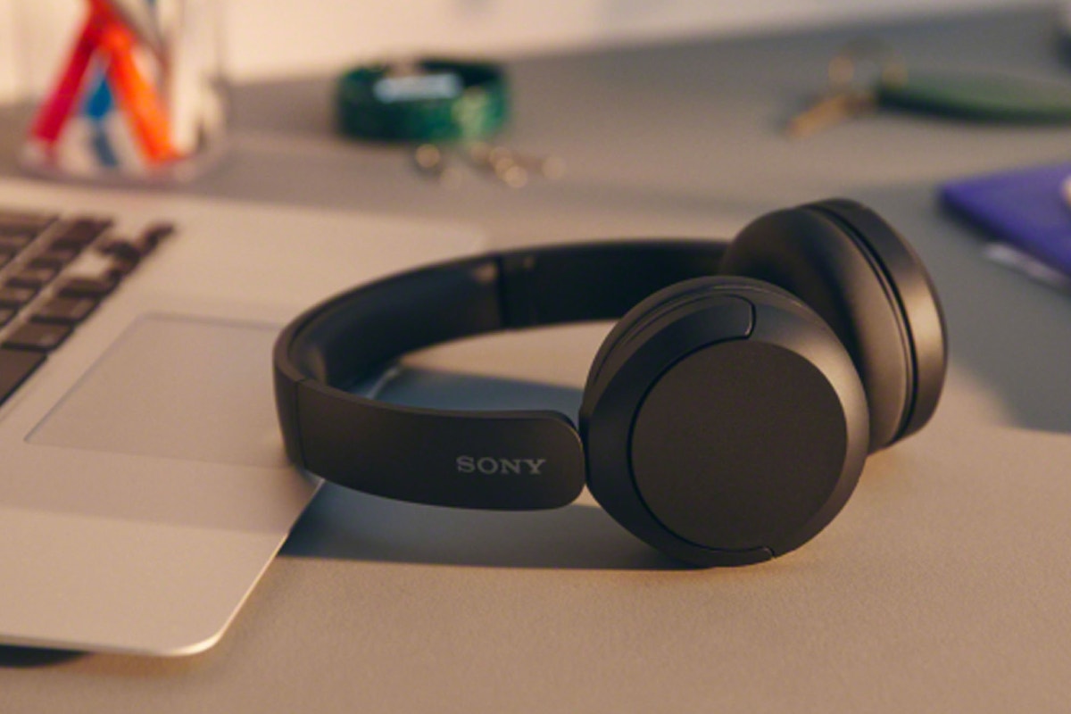 Sony WH-CH520 Wireless On-Ear Headphones - Black