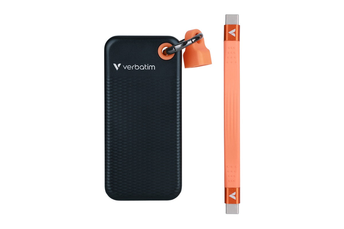 Verbatim 1TB Pocket SSD USB 3.2 Gen 2 (Black/Orange)