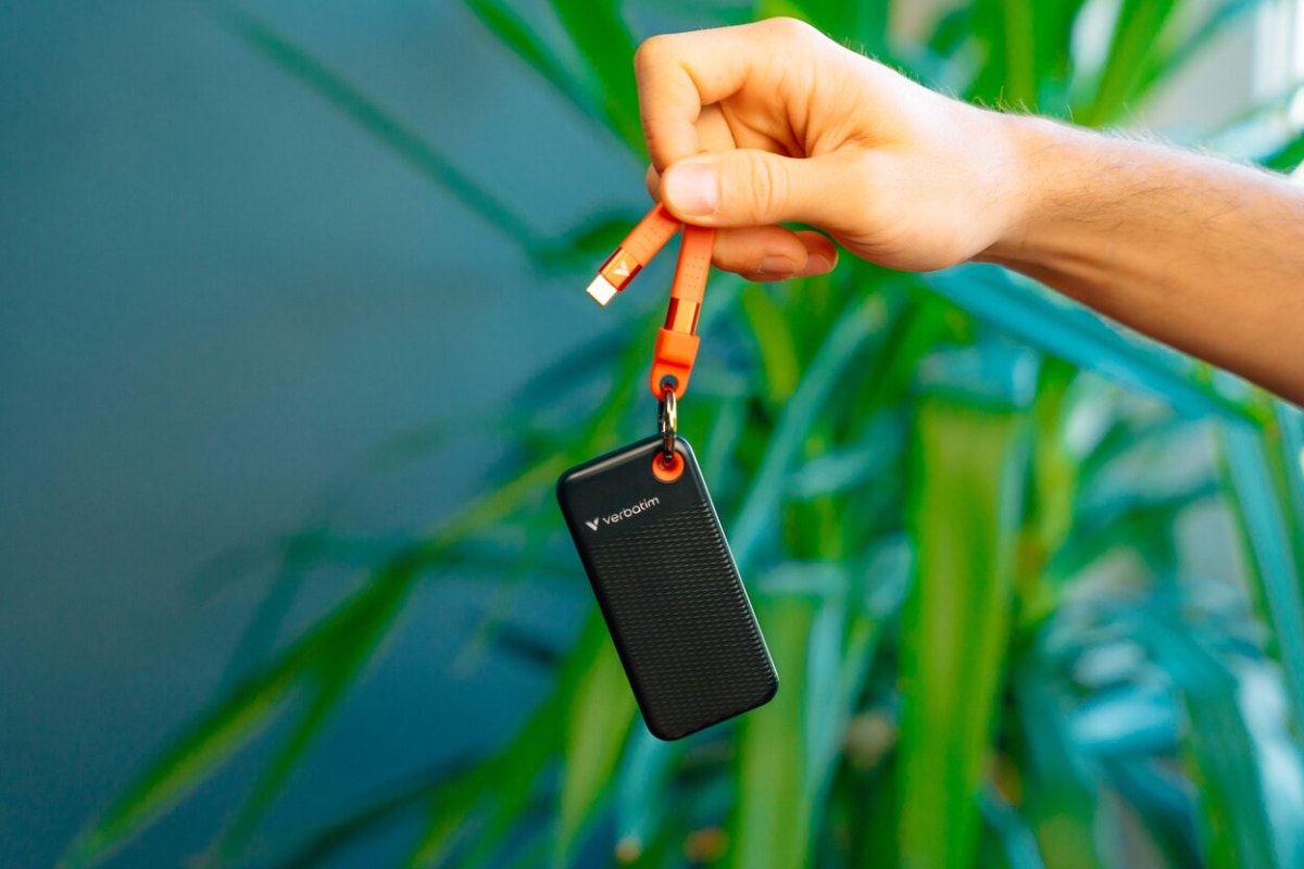 Verbatim 1TB Pocket SSD USB 3.2 Gen 2 (Black/Orange)