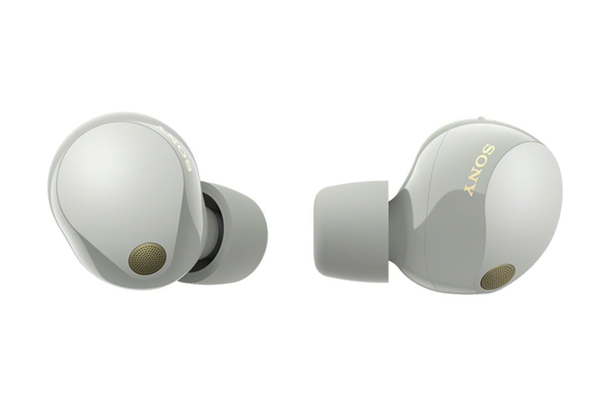 Sony WF-1000XM5 Wireless Noise Cancelling Earbuds (Silver)
