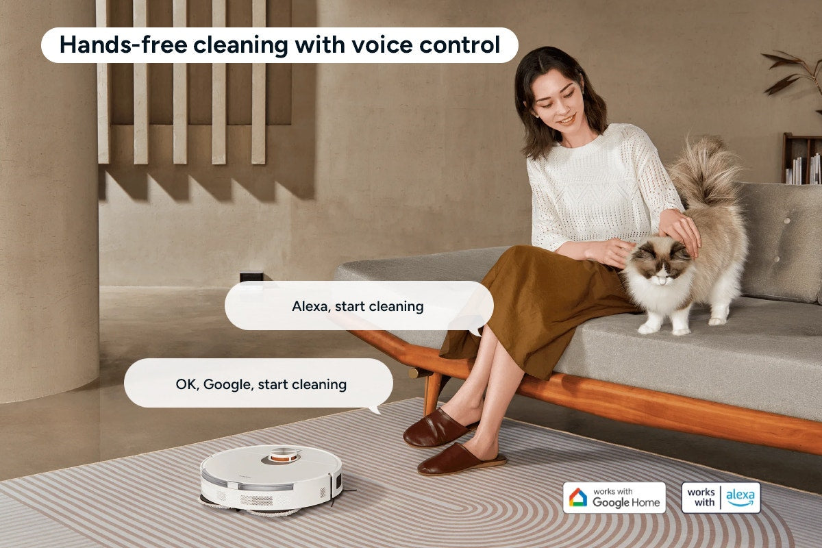 Xiaomi S20+ Robot Vacuum and Mop Cleaner with Charging Dock