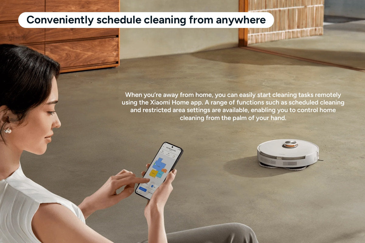 Xiaomi S20+ Robot Vacuum and Mop Cleaner with Charging Dock