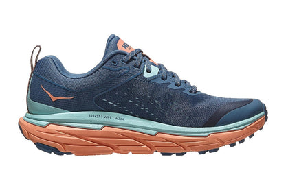 Hoka One One Women's Challenger Atr 6 Running Shoe  - Real Teal/Cantaloupe