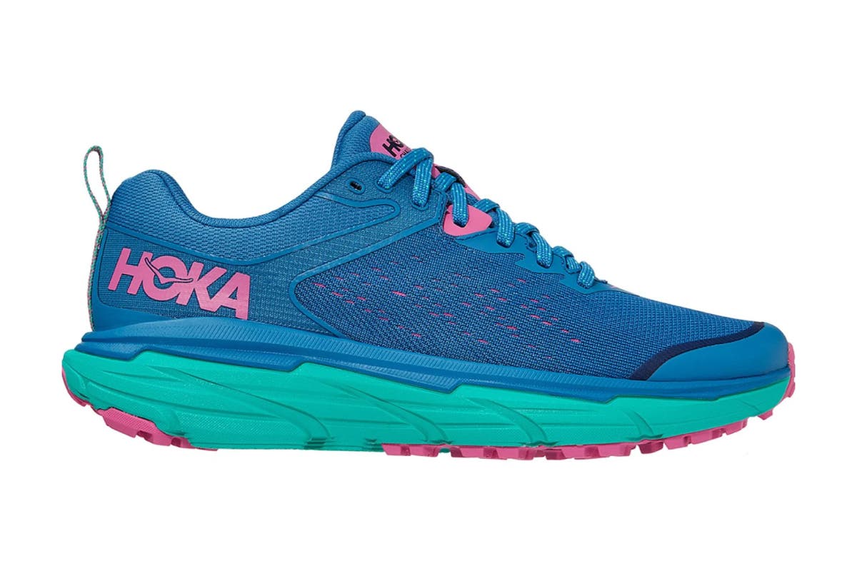 Hoka One One Women's Challenger ATR 6 Trail Running Shoes  - Vallarta Blue/Atlantis, Size 10 US 