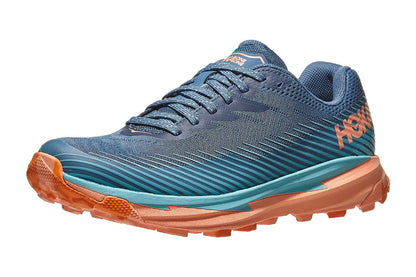 Hoka One One Women's Torrent 2 Running Shoe  - Real Teal/Cantaloupe