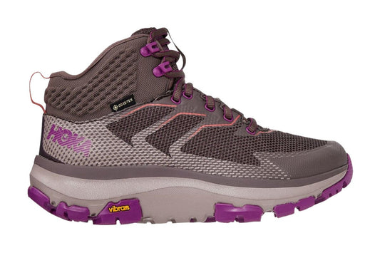 Hoka One One Women's Toa GTX Gore-Tex Trail Hiking Shoes  - Plum Truffle/Byzantium, Size 10 US 
