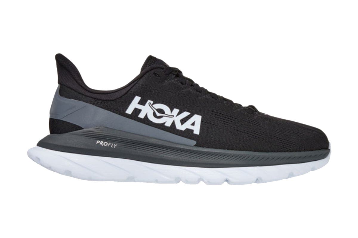 Hoka One One Women's Mach 4 Running Shoes  - Black/Dark Shadow, Size 10 US 