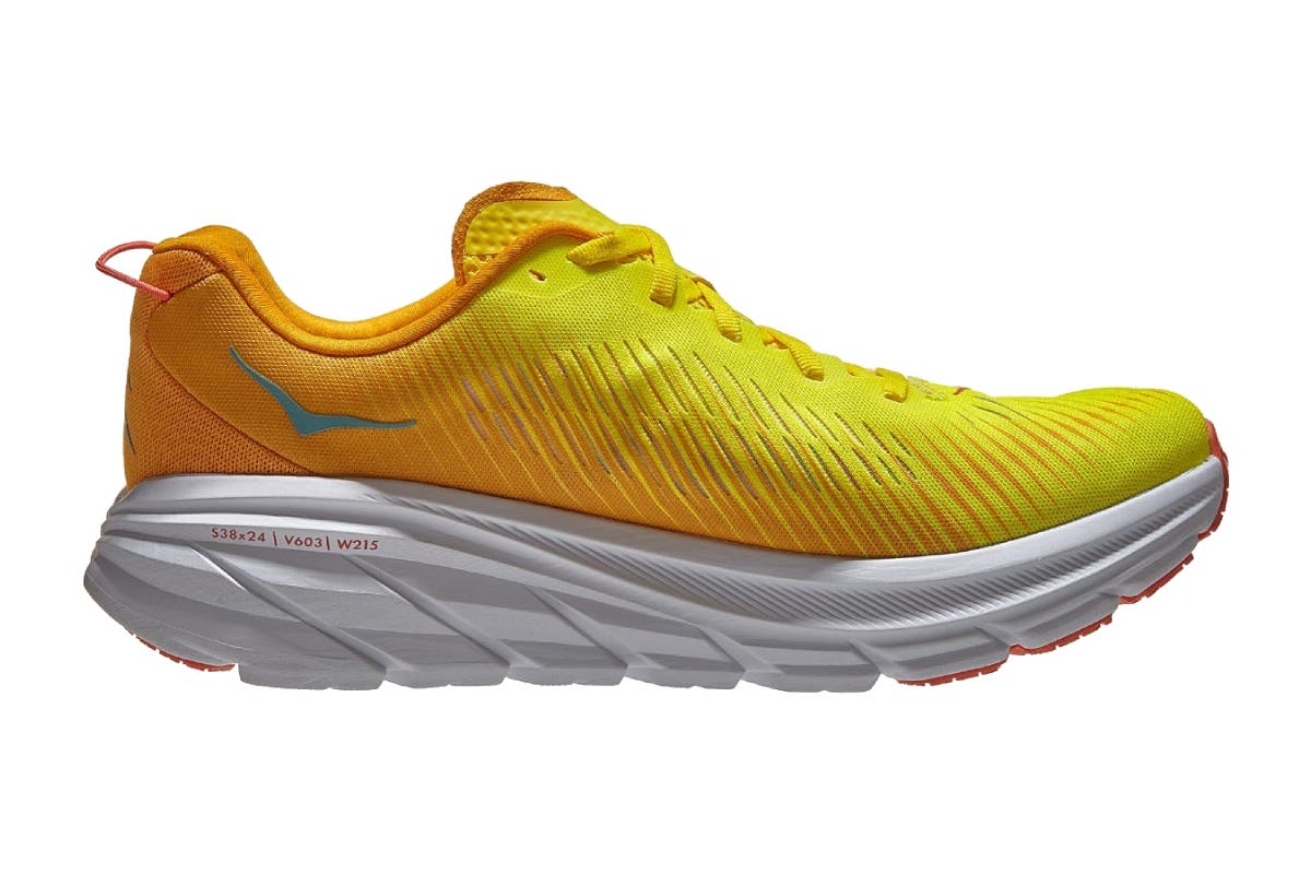 Hoka One One Men's Rincon 3 Wide Running Shoes  - Illuminating/Radiant Yellow