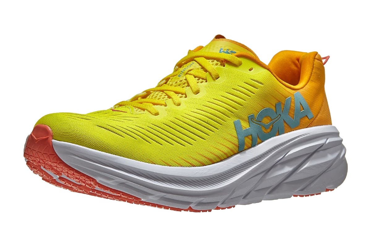 Hoka One One Men's Rincon 3 Wide Running Shoes  - Illuminating/Radiant Yellow