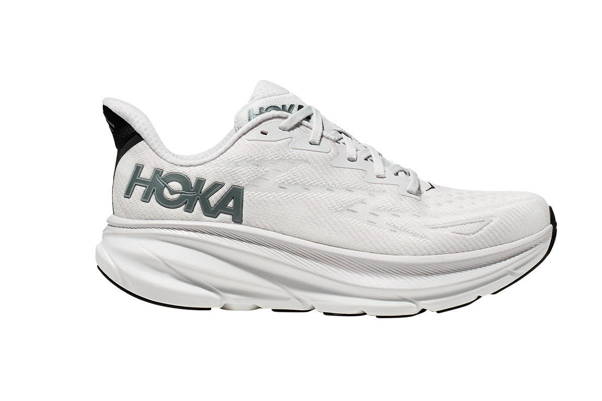 Hoka Men's Clifton 9 Running Shoes (Nimbus Cloud/Steel Wool, Size 9.5 US)