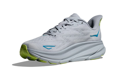 Hoka Women's Clifton 9 Running Shoes (Gull/Sea Ice, Size 9.5 US)