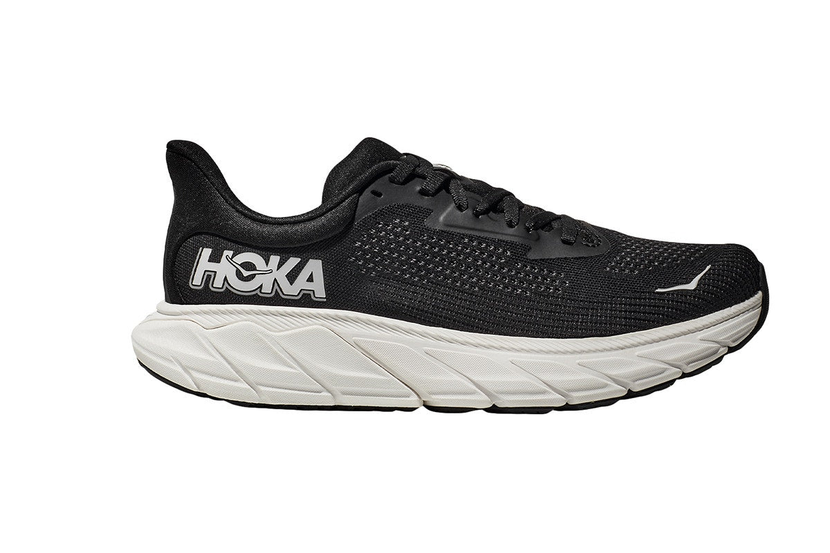 Hoka Men's Arahi 7 Running Shoes (Black/White, Size 9.5 US)