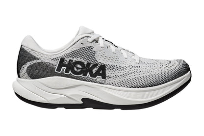 Hoka Men's Rincon 4 Running Shoes (White/Black, Size 12 US)