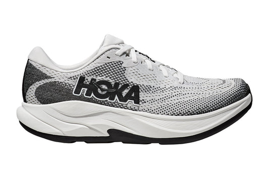 Hoka Men's Rincon 4 Running Shoes (White/Black, Size 12 US)