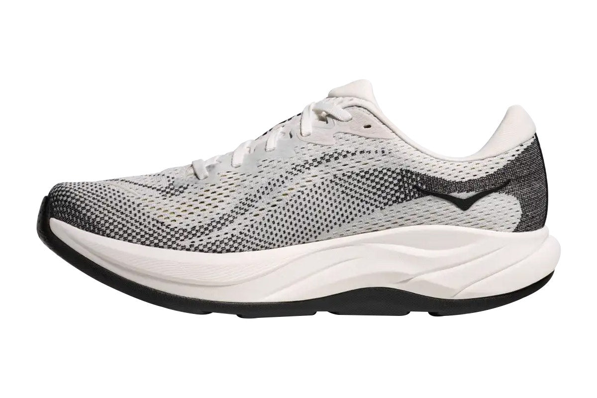 Hoka Men's Rincon 4 Running Shoes (White/Black, Size 12 US)