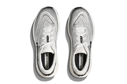 Hoka Men's Rincon 4 Running Shoes (White/Black, Size 12 US)