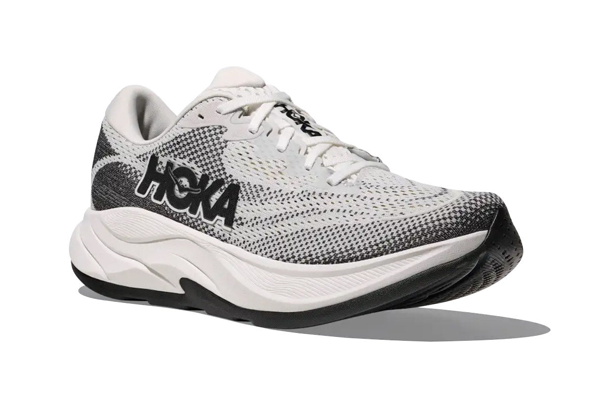 Hoka Men's Rincon 4 Running Shoes (White/Black, Size 12 US)