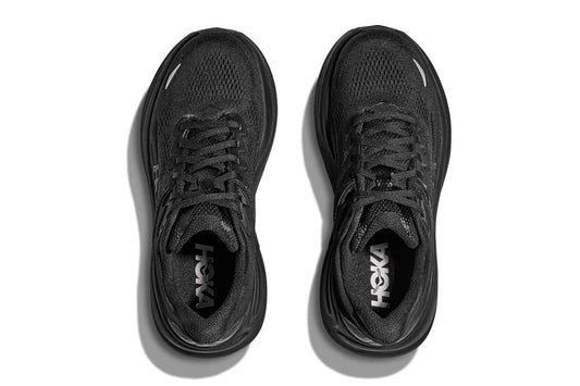 Hoka Men's Bondi 9 Running Shoes (Black/Black, Size 9.5 US)