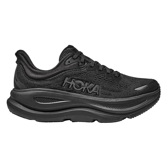 Hoka Men's Bondi 9 Running Shoes (Black/Black, Size 9.5 US)