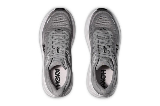 Hoka Men's Bondi 9 Running Shoes (Galactic Grey/Stellar Grey, Size 9.5 US)