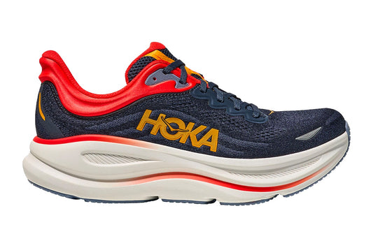 Hoka Men's Bondi 9 Running Shoes (Varsity Navy/Nautical Blue, Size 12 US)