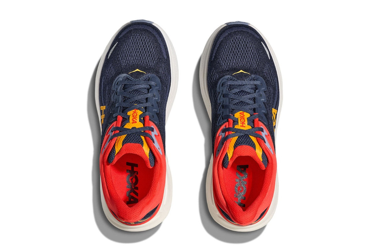 Hoka Men's Bondi 9 Running Shoes (Varsity Navy/Nautical Blue, Size 12 US)