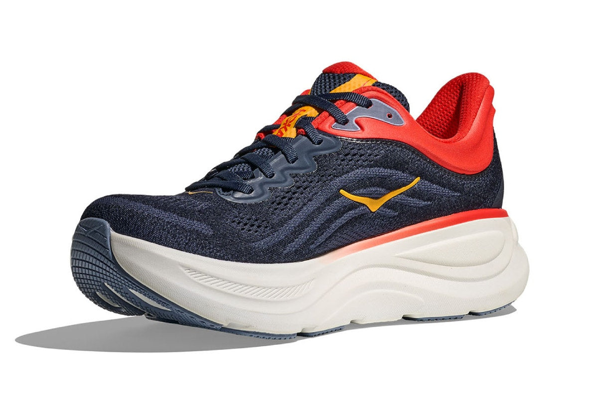 Hoka Men's Bondi 9 Running Shoes (Varsity Navy/Nautical Blue, Size 12 US)