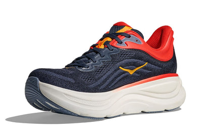 Hoka Men's Bondi 9 Running Shoes (Varsity Navy/Nautical Blue, Size 12 US)