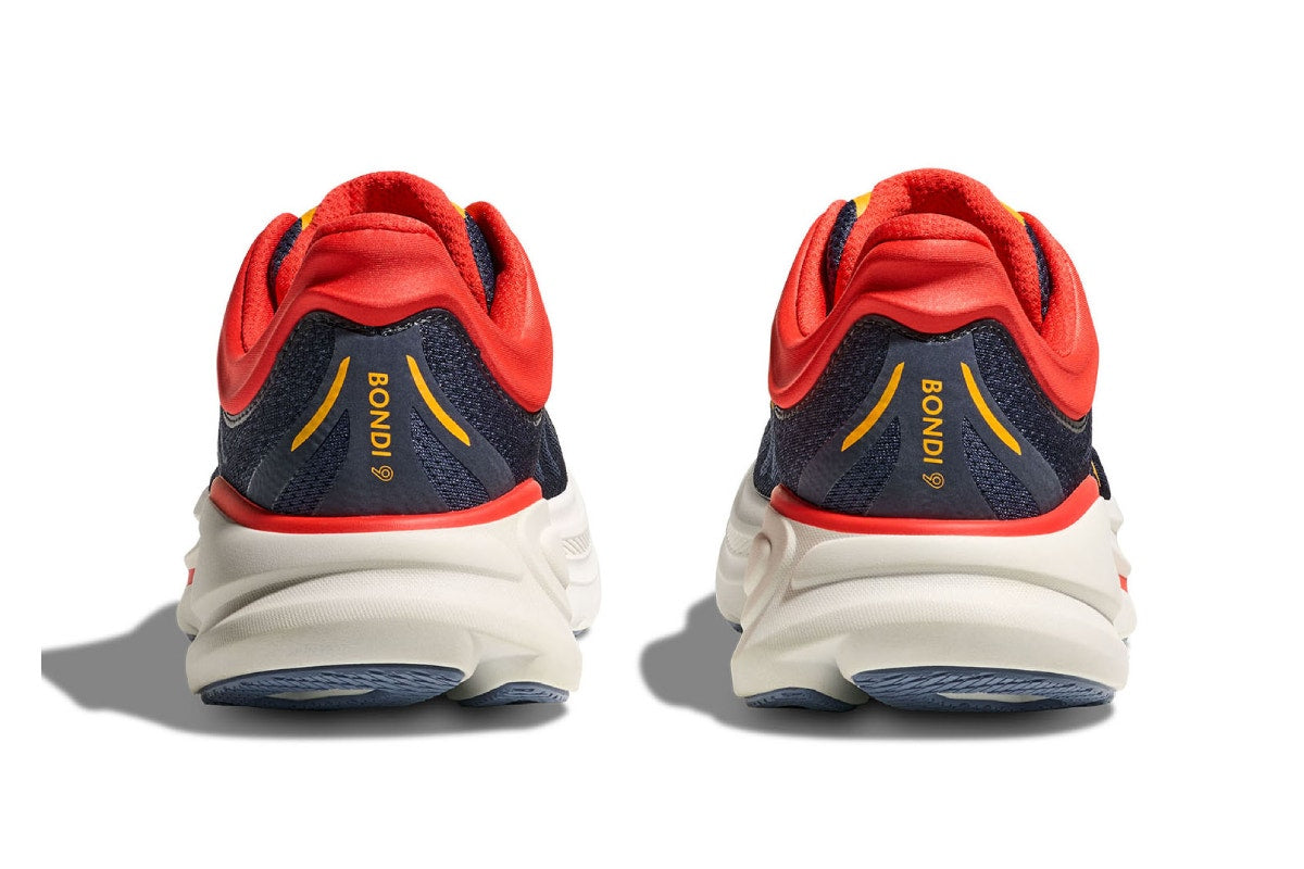 Hoka Men's Bondi 9 Running Shoes (Varsity Navy/Nautical Blue, Size 12 US)