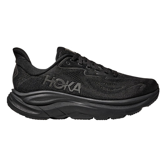 Hoka Men's Clifton 10 Running Shoes (Black/Black, Size 9.5 US)