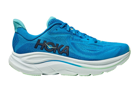 Hoka Men's Clifton 10 Running Shoes (Hoka Blue/Skyward Blue, Size 12 US)