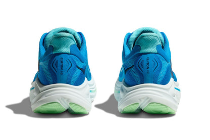 Hoka Men's Clifton 10 Running Shoes (Hoka Blue/Skyward Blue, Size 12 US)