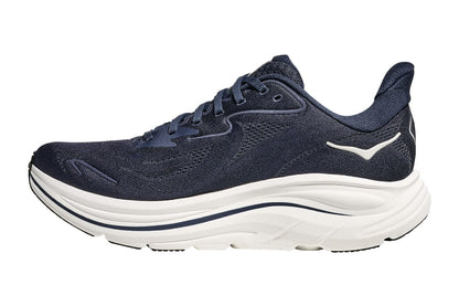 Hoka Men's Clifton 10 Running Shoes (Navy/White, Size 12 US)