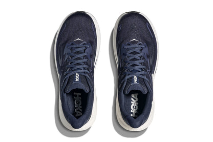 Hoka Men's Clifton 10 Running Shoes (Navy/White, Size 12 US)