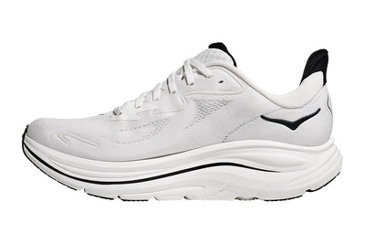 Hoka Men's Clifton 10 Running Shoes White/Black