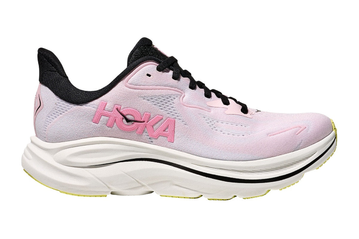 Hoka Women's Clifton 10 Running Shoes (Carnation/Starlight Glow, Size 10 US)