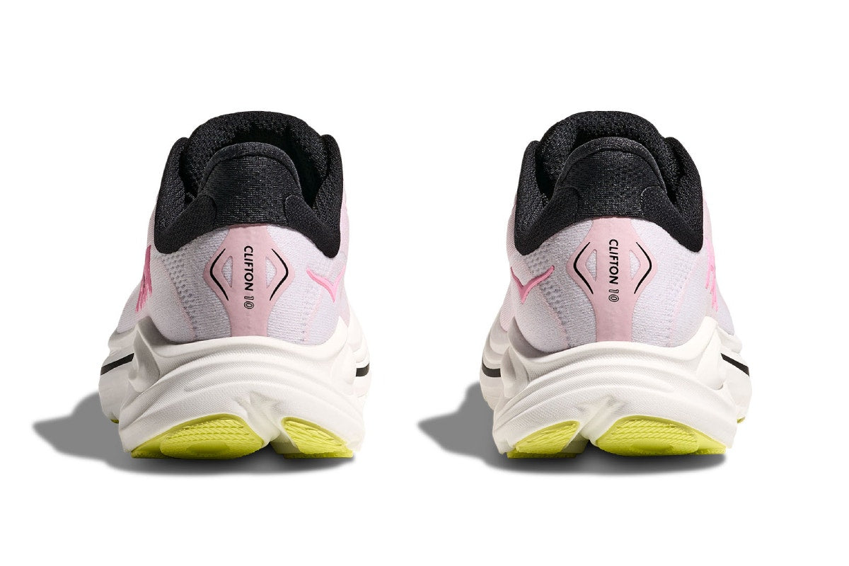 Hoka Women's Clifton 10 Running Shoes (Carnation/Starlight Glow, Size 10 US)