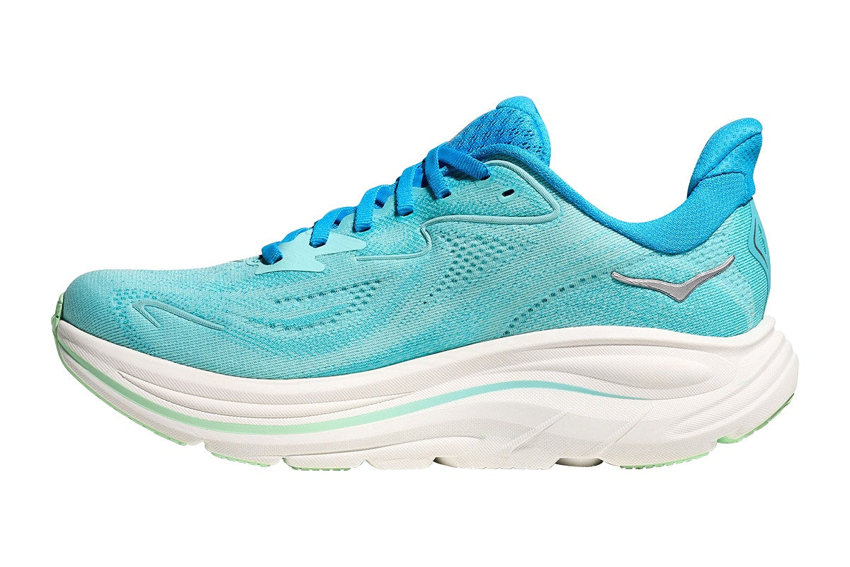 Hoka Women's Clifton 10 Running Shoes (Skyward Blue/Cielo Blue, Size 10 US)