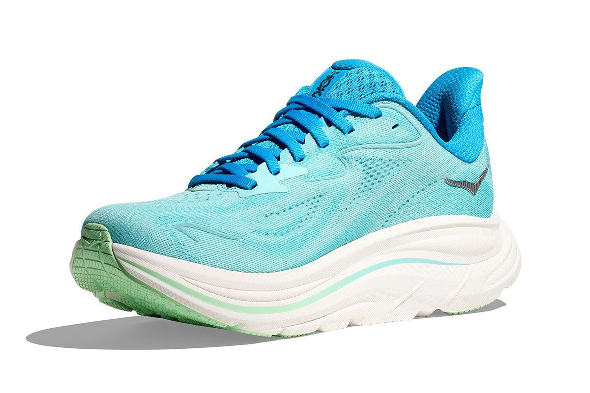 Hoka Women's Clifton 10 Running Shoes (Skyward Blue/Cielo Blue, Size 10 US)