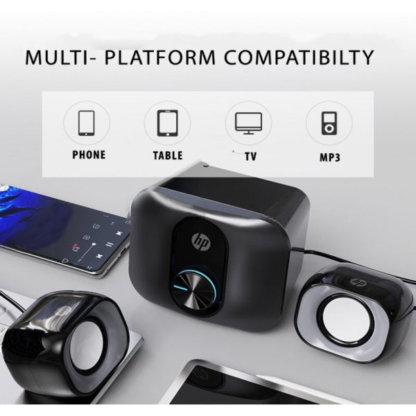 HP DHS-2111S Stereo 2.1 Multimedia Speaker | Auzzi Store