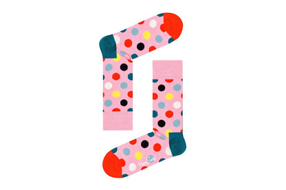 Happy Socks Spotty Socks 6 Pack (Pink/Multi, Size 36-40)