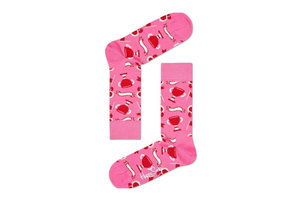 Happy Socks I Heart U Mum Gift Box 3 Pack (Pink/Red, Size 36-40)