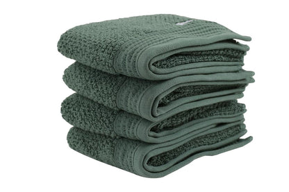 Onkaparinga Set of 4 550GSM Avalon Hand Towels (Fir Green)