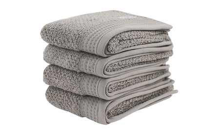 Onkaparinga Set of 4 550GSM Avalon Hand Towels (Warm Silver)